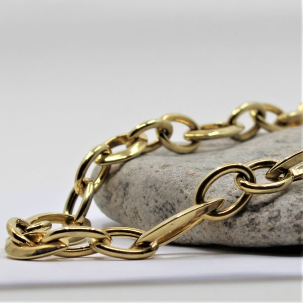 gold plated sterling silver necklace