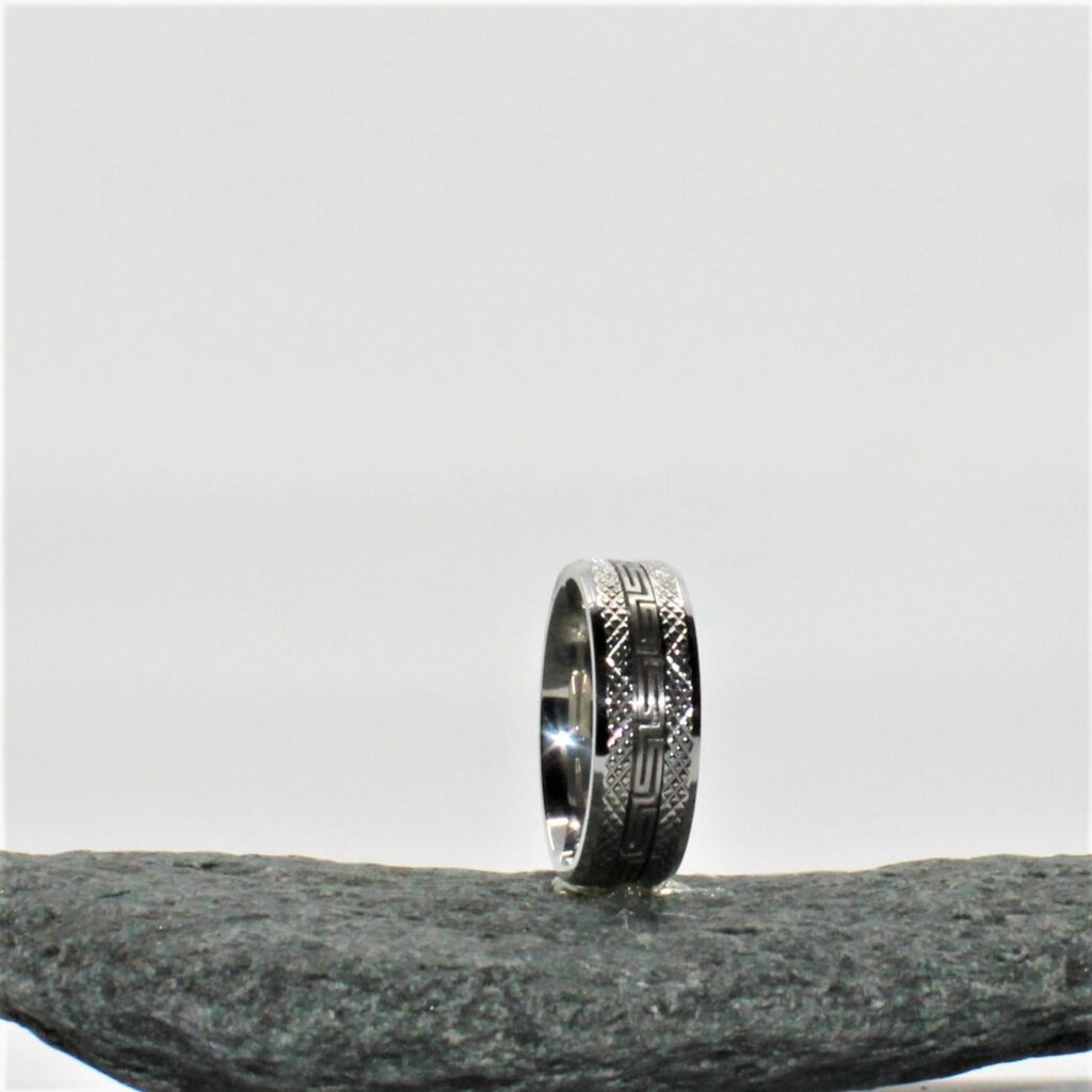Stainless Steel Mens’ Ring – Karat Gold