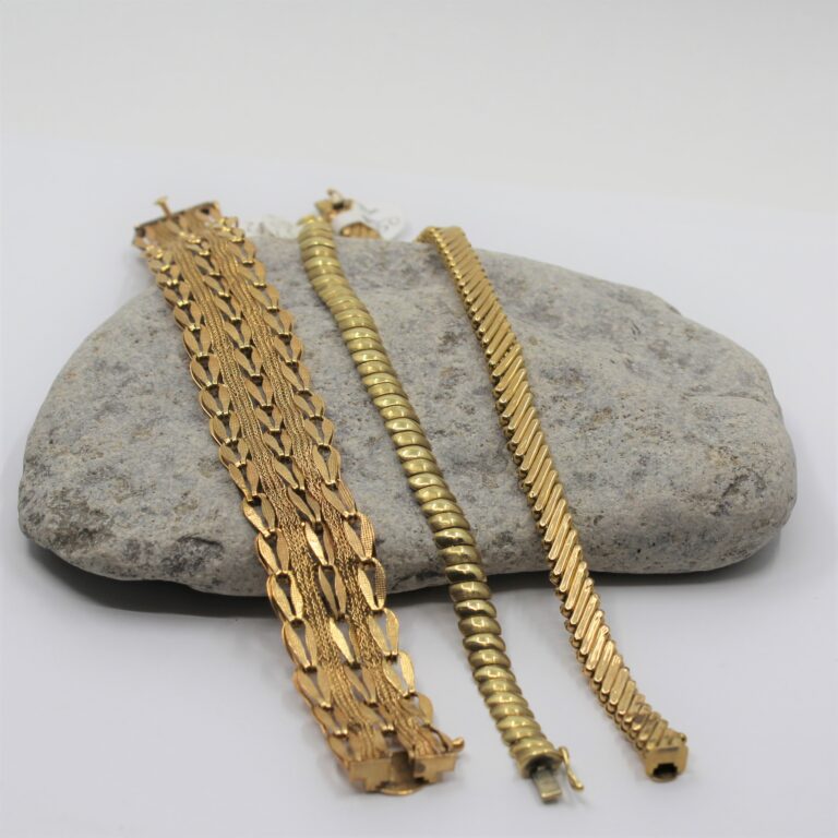 estate gold bracelets