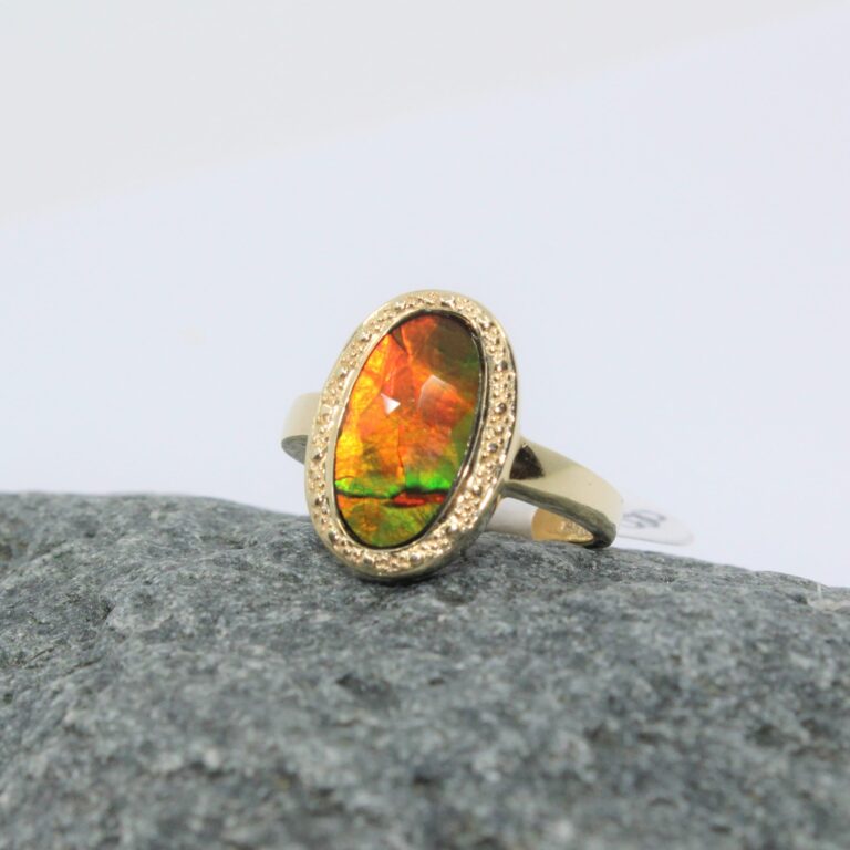 14k ammolite ring-min