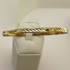 yellow gold bracelet