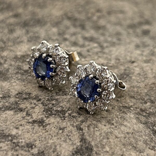 sapphire earrings